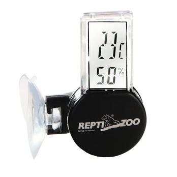 Termometras ir drėgmės matuoklis su LCD ekranu IPX4 Repti-Zoo