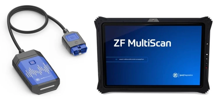 ZF Diagnostikos testeris MULTISCAN VCI SET CAR