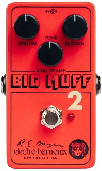 El. gitaros efektas Electro-Harmonix BIG MUFF PI 2 fuzz