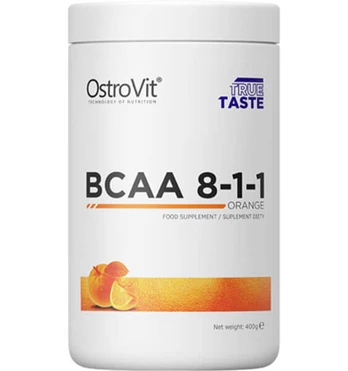 OstroVit BCAA 8-1-1, Citrinų, 400 g