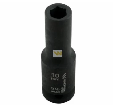 Galvutė 1/2 10mm smūginė prailginta CrMo.DIN 3129