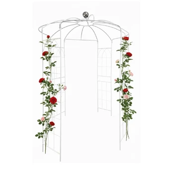 Relaxdays Rose Arbour Metal