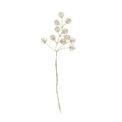 Artificial branch SHINE 13cm, pearls kaina