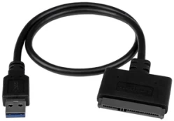 Laidas StarTech USB312SAT3CB, juoda kaina