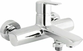 Wall-mounted bathtub mixer with 1 handle kaina