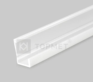 LED juostos profilis SLASH8, baltas, 3m