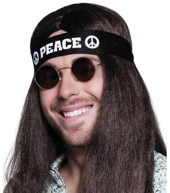 Boland Traciks Peace pandebånd, sort