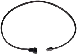 Alphacool Lüfterkabel 4-Pin auf 4-Pin Verlängerung 60cm - juodas kaina