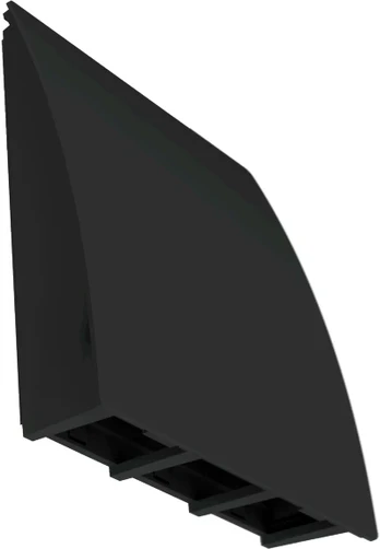 Duka Ventilation Stormskærm DO 30 sort RAL 9005