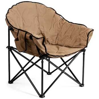 Bonideco Select Turistinė kėdė 82x62x90cm., rudos/juodos spalvos