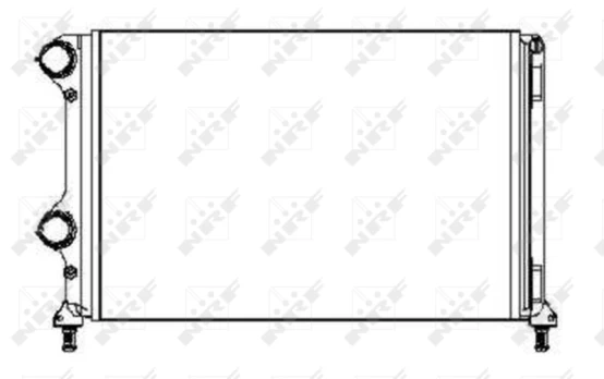Variklio radiatorius NRF NRF 53245A