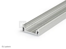 LED juostos profilis SURFACE14 EF/TY, anoduotas aliuminis, 2m
