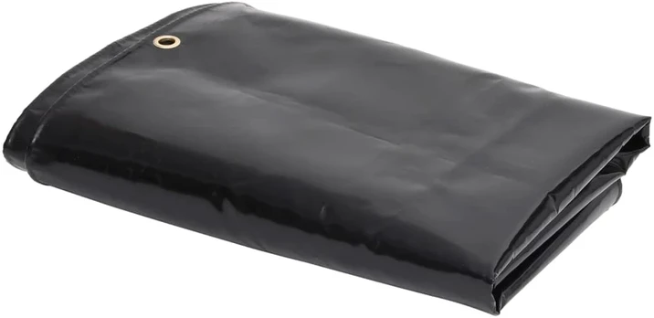 Tentas, juodos spalvos, 4x7m, 650g/m²