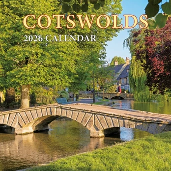 Cotswolds Small Square Calendar - 2026