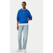 Tommy Jeans Džemperis Script DW0DW22825 Mėlyna Regular Fit