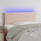 Galvūgalis su LED, kapučino spalvos, 100x5x78/88cm kaina