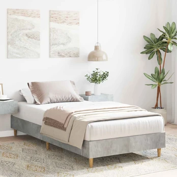 Lovos rėmas Betono pilka 80 x 200 cm Apdirbta mediena