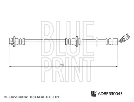 Stabdžių žarnelė BLUE PRINT ADBP530043
