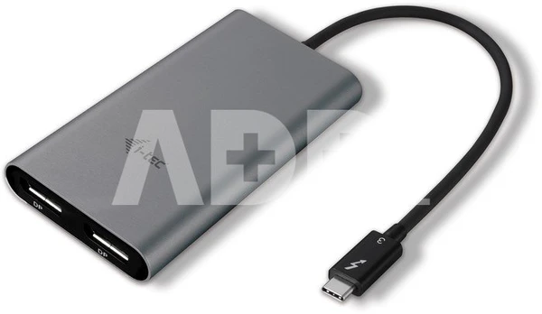 I-TEC THUNDERBOLT3 Dual DP Video Adapter