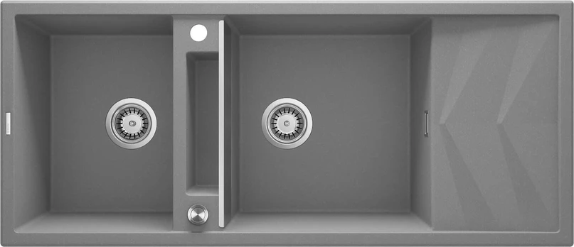 2 indų magnetinė granitinė kriauklė su kanalizacija