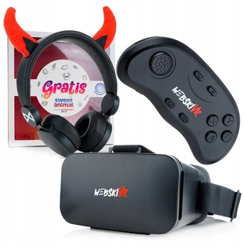Webski Virtuali realybė 3d Vr akiniai su pulteliu