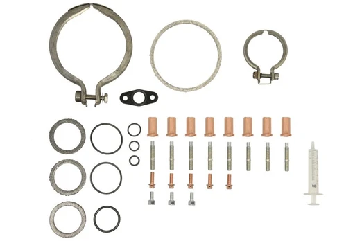 Turbokompresoriaus montavimo kompl. Tinka: BMW 1 (E82), 1 (E88), 3 (E90), 3 (E91), 3 (E92), 3 (E93), Z4 (E89) 3.0 03.06-08.16