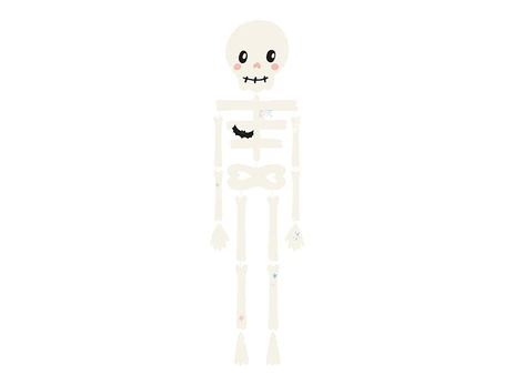 PartyDeco Hanging decoration Skeleton, 110 cm, mix