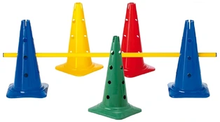 Estafečių kūgis 40cm 12 sk. red kaina