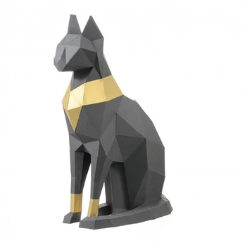 Beldizart Wizardi 3D Papercraft Kit Cat PP-2KBA-2GR