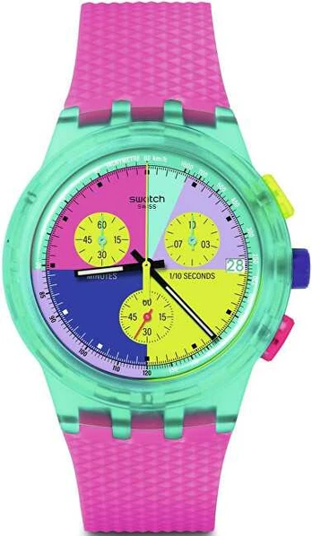Laikrodis Swatch Neon Flash Arrow SUSG408