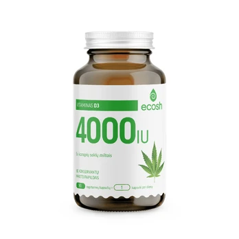ECOSH vitaminas D3 4000IU, N90