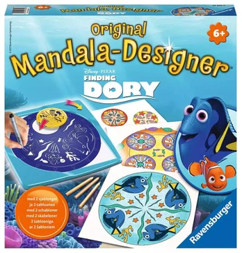 Ravensburger kūrybinis rinkinys „Mandala-Designer: Žuviukė Dorė“, nuo 6 m.