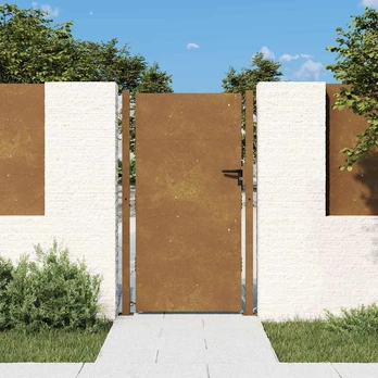 Sodo vartai, corten plienas : Dydis - 105 x 180 cm