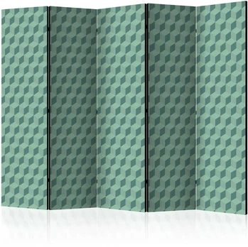 Artgeist Pertvara - Monochromatic cubes II [Room Dividers]