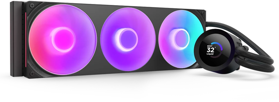 NZXT Kraken Plus RGB 360mm, Juodas