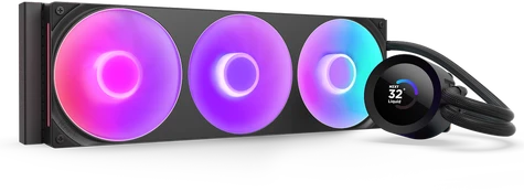 NZXT Kraken Plus RGB 360mm, Juodas kaina