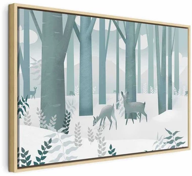Artgeist Paveikslas - Fairy-Tale Forest (1 Part) Vertical - First Variant