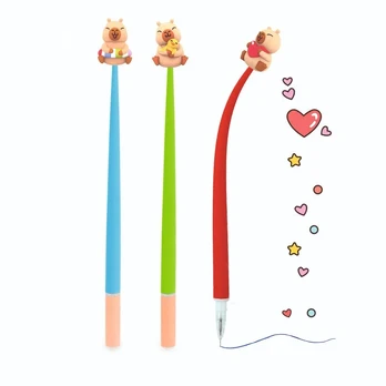 Trendhaus Capybara Happy Life - Wiggly fineliner, line width 0.5 mm, 3 assorted