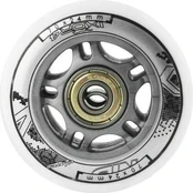 PU76x24 82A Baltas WHEELS (4 pcs) NILS EXTREME kaina