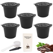 5 x daugkartinės Nespresso kavos kapsulės kaina