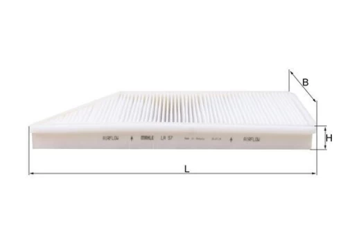 Salono filtras KNECHT LA57