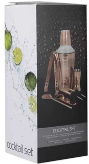 Kitchen Craft Barmeno rinkinys 7 dalių varininis