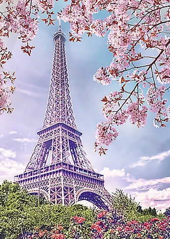 Deimantinis paveikslas SPRING IN PARIS WD124