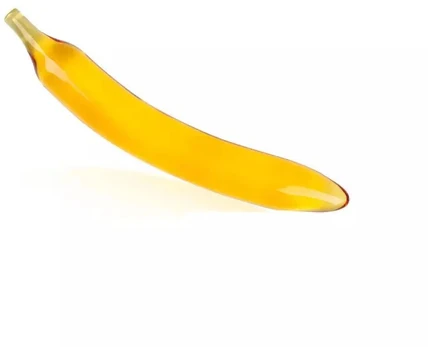 Stiklinis dildo Banana