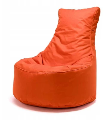 Sėdmaišis kamuolys Ecopuf, oranžinis