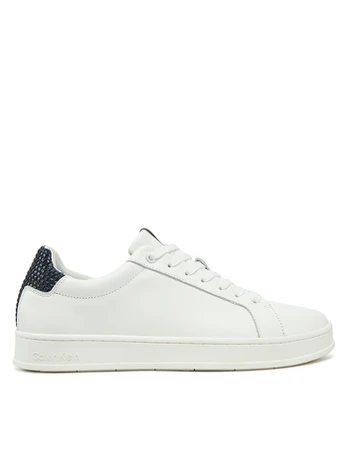 Laisvalaikio batai Calvin Klein Low Top Lace Up Woven HM0HM01767 Balta