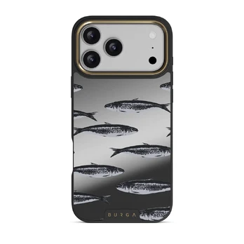 Del Mar - iPhone 17 Pro Max Case, Elite Mirror (MagSafe) / Gold