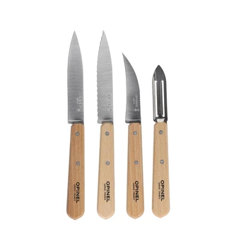 Opinel Essentials Natural Virtuvinių peilių rinkinys