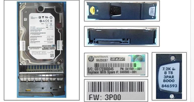 DRV HD 8TB 7.2K LFF SAS FE