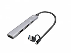 i-tec USB-C/A HUB 1x US B3.0 + 3x USB2.0 kaina